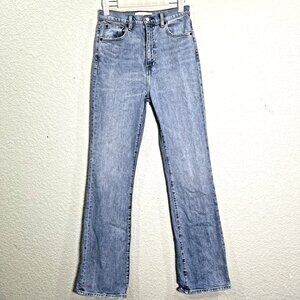 Denim‎ Forum Jeans Womens 26 Bailey High Rise Bootcut Blue Denim Organic Cotton